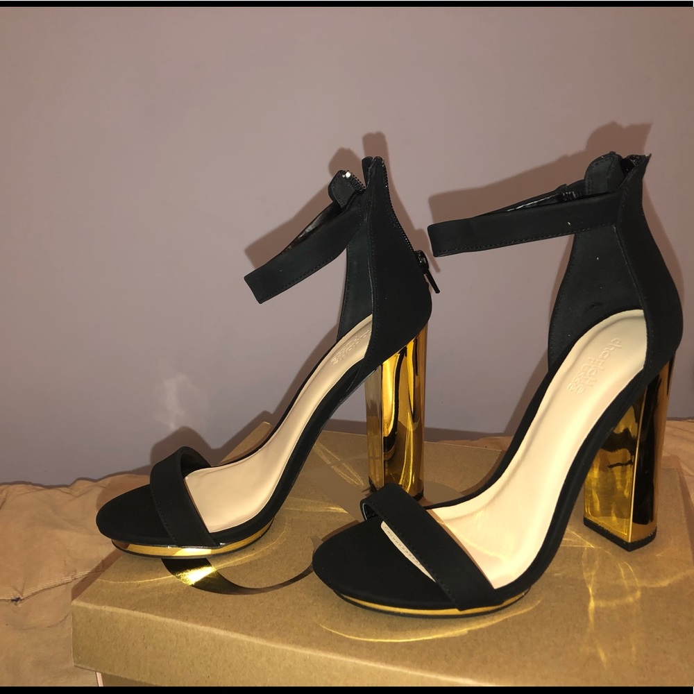 Black heels